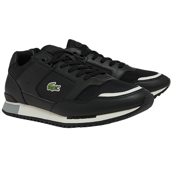 acoste partner piste sneaker zwart
