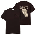Lacoste Printed Heavy Cotton T-shirt Bruin