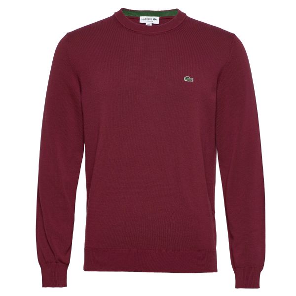 Lacoste Pullover Sweater Bordeaux