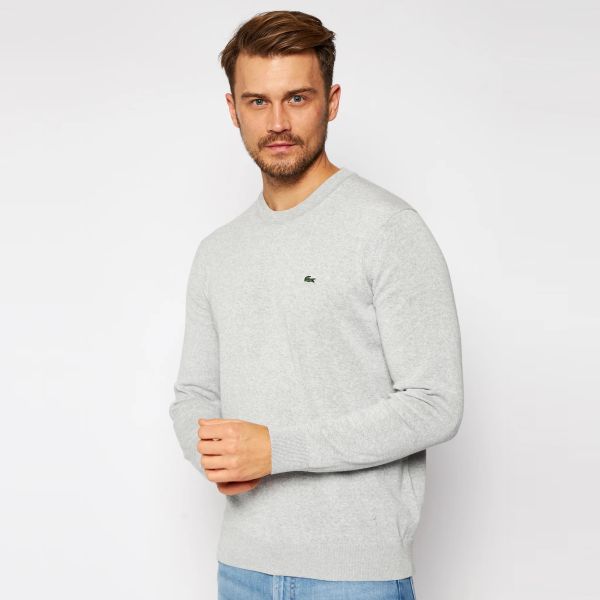 Lacoste Pullover Sweater Grijs