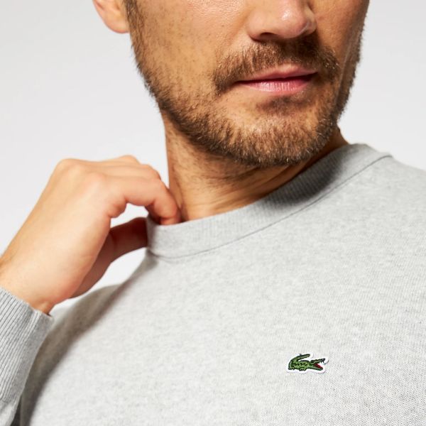 Lacoste Pullover Sweater Grijs