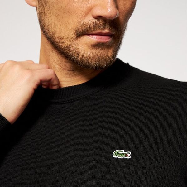 Lacoste Pullover Sweater Zwart