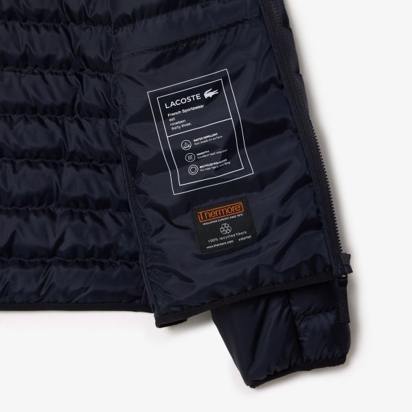 Lacoste Quilted Jas Navy