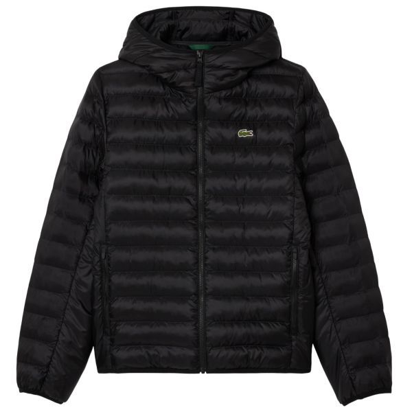 Lacoste Quilted Jas Zwart