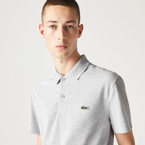 Lacoste Regular Fit Polo Grijs