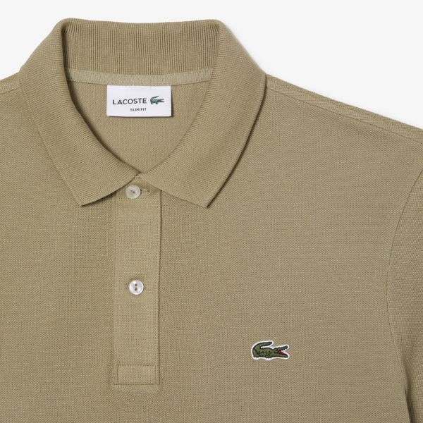 Lacoste Slim Fit Polo Beige