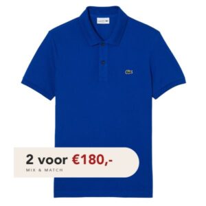 Lacoste Slim Fit Polo Blauw