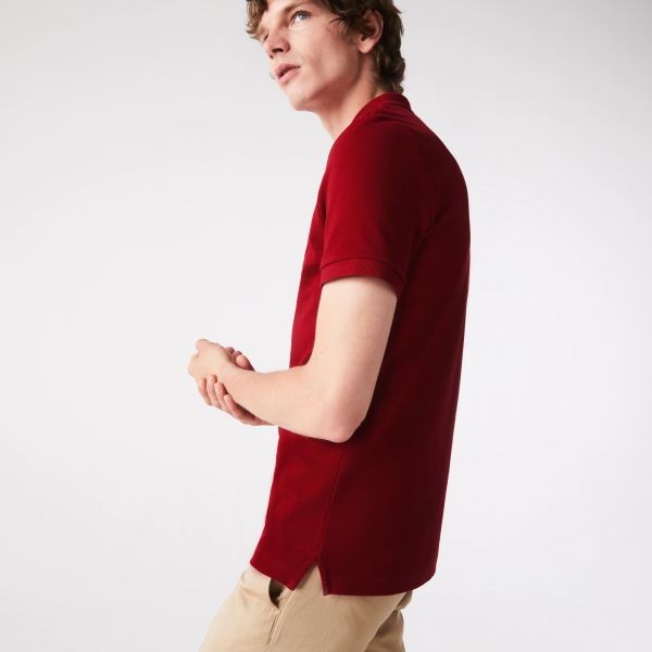 Lacoste Slim Fit Polo Bordeaux