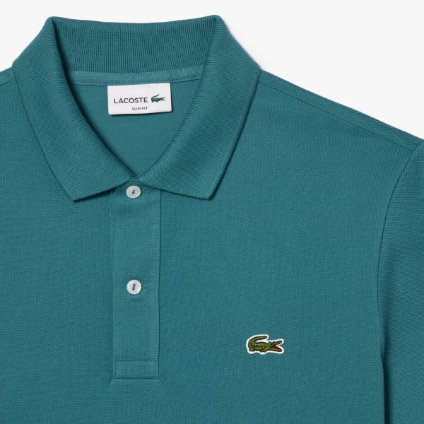 Lacoste Slim Fit Polo Donker Blauw
