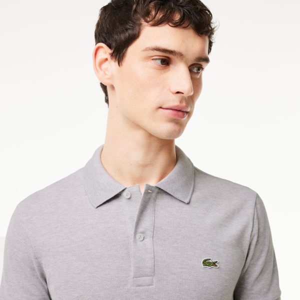 Lacoste Slim Fit Polo Grijs