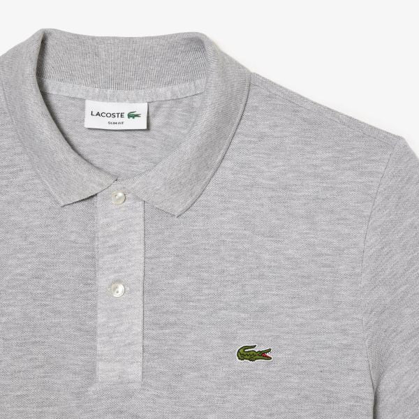 Lacoste Slim Fit Polo Grijs