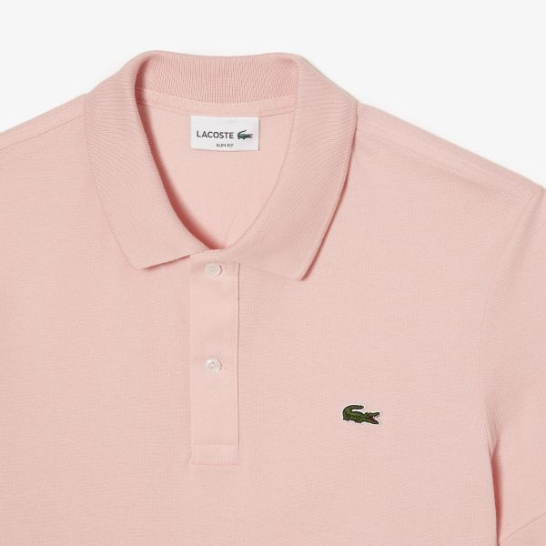 Lacoste Slim Fit Polo Roze