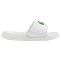 lacoste slipper wit
