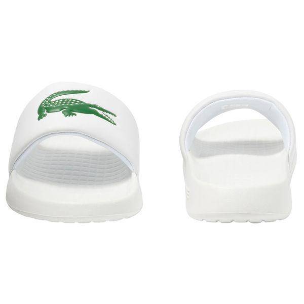lacoste slipper wit