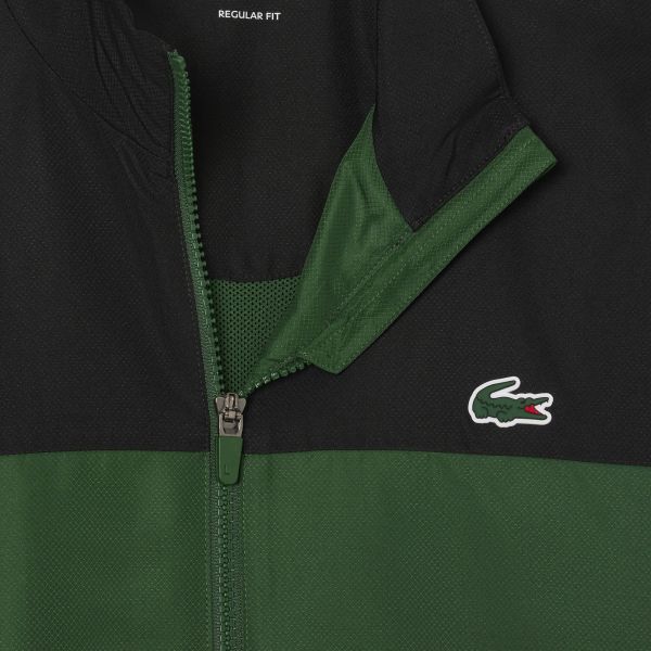 Lacoste Sportprint Trainingspak Groen/Zwart