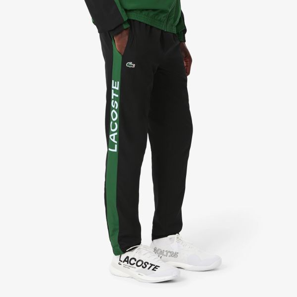 Lacoste Sportprint Trainingspak Groen/Zwart