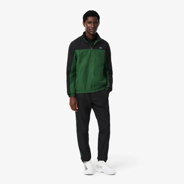Lacoste Sportprint Trainingspak Groen/Zwart