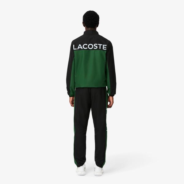 Lacoste Sportprint Trainingspak Groen/Zwart