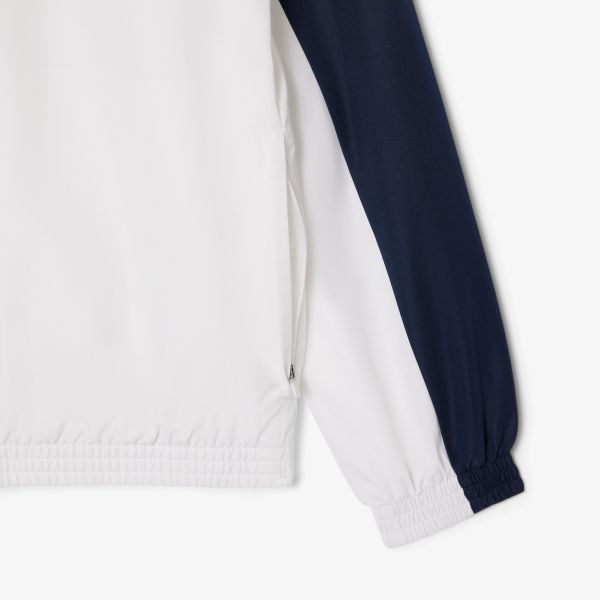 Lacoste Sportprint Trainingspak Wit/Navy