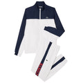 Lacoste Sportprint Trainingspak Wit/Navy