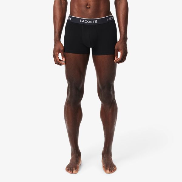Lacoste Stretch 3-Pack Boxer Zwart/Blauw