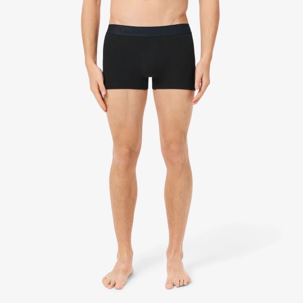 Lacoste Stretch 3-Pack Boxer Zwart