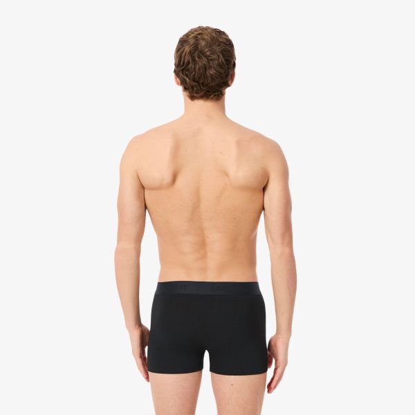 Lacoste Stretch 3-Pack Boxer Zwart