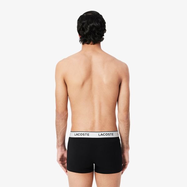 Lacoste Stretch 3-Pack Boxer Zwart/Wit