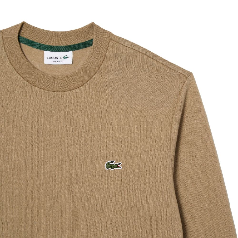 lacoste sweater beige