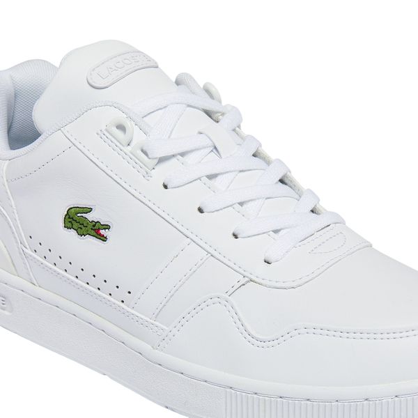lacoste t-clip sneaker wit