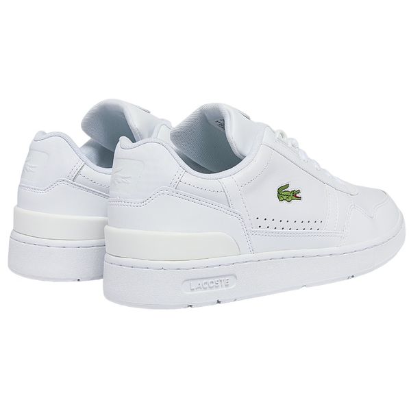 lacoste t-clip sneaker wit