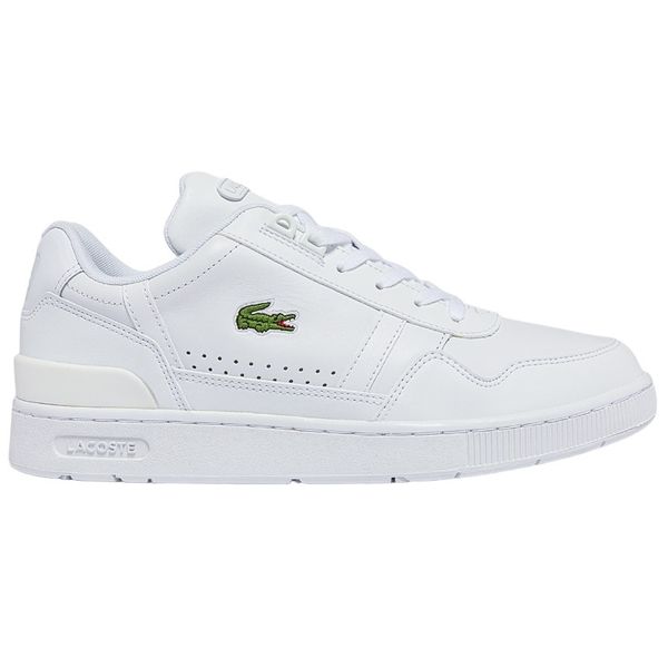 lacoste t-clip sneaker wit