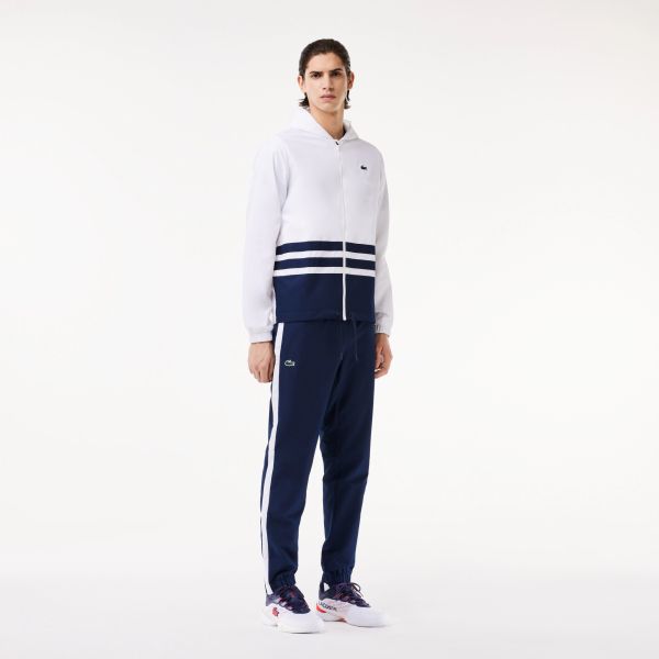 Lacoste Trainingspak Wit/Navy