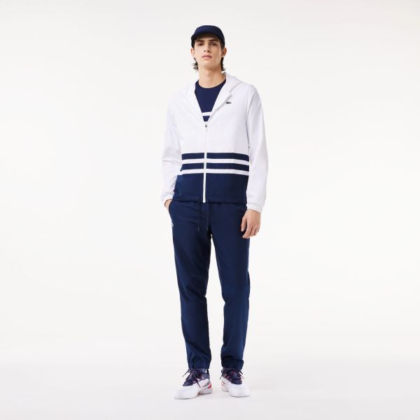 Lacoste Trainingspak Wit/Navy