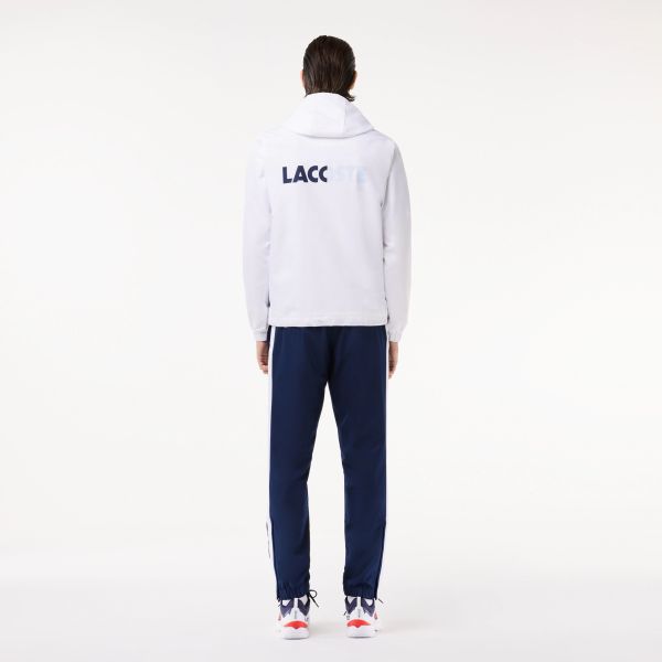 Lacoste Trainingspak Wit/Navy