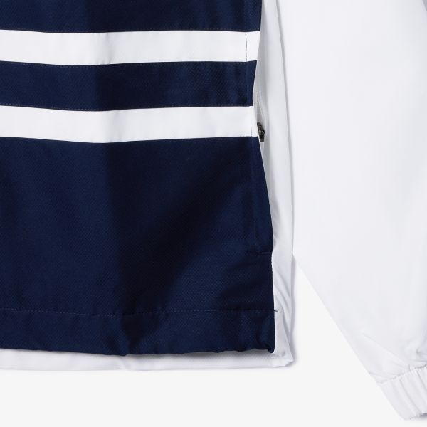 Lacoste Trainingspak Wit/Navy