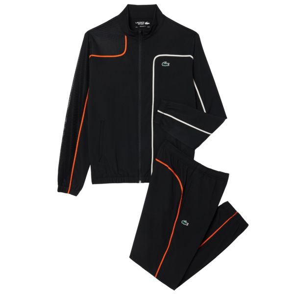 Lacoste Trainingspak Zwart