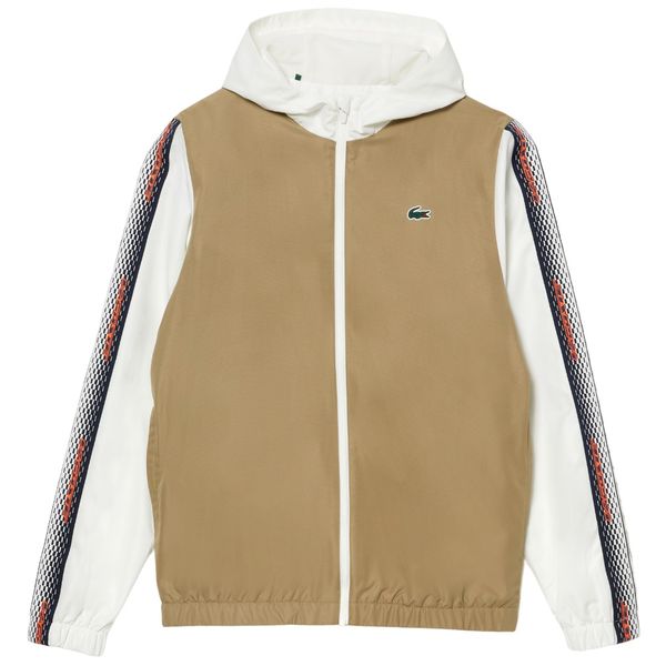 lacoste trainingspak beige navy