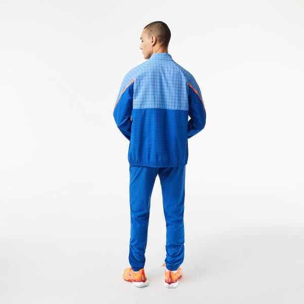 Lacoste Trainingspak Blauw