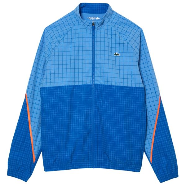 lacoste trainingspak blauw