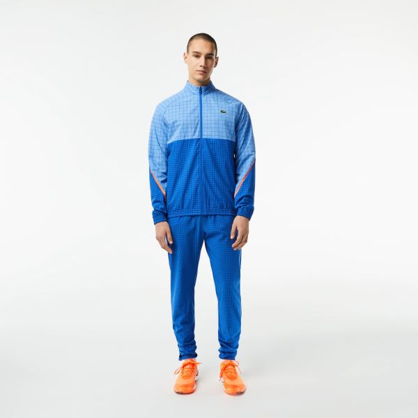 Lacoste Trainingspak Blauw