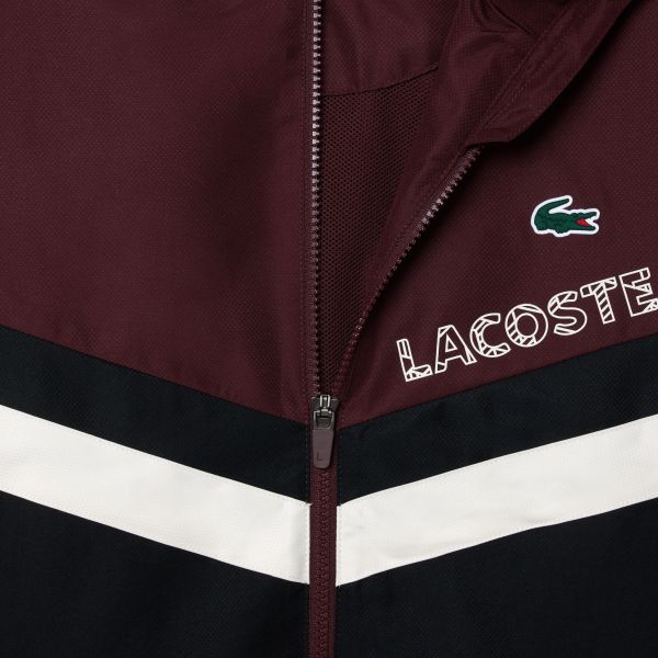 Lacoste Trainingspak Bordeaux