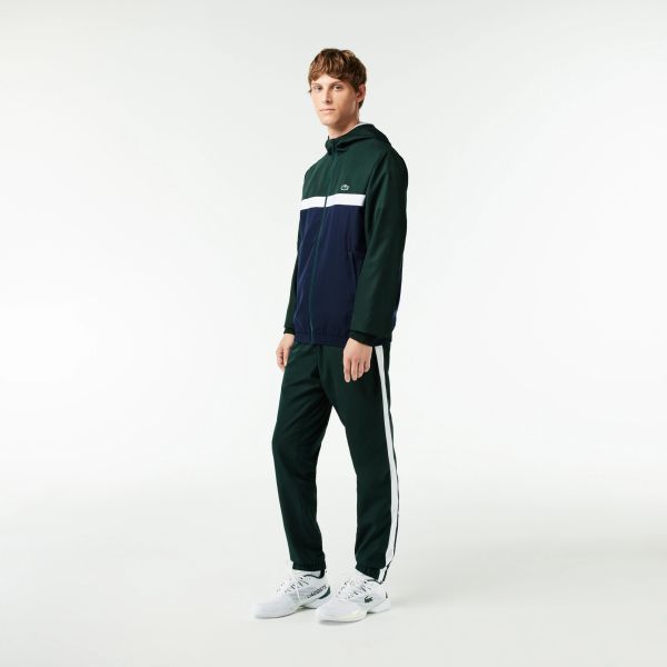 Lacoste Trainingspak Donker Groen/Navy