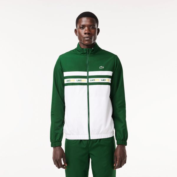 Lacoste Trainingspak Groen/Wit