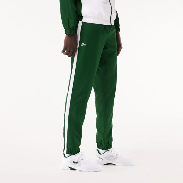 Lacoste Trainingspak Groen/Wit