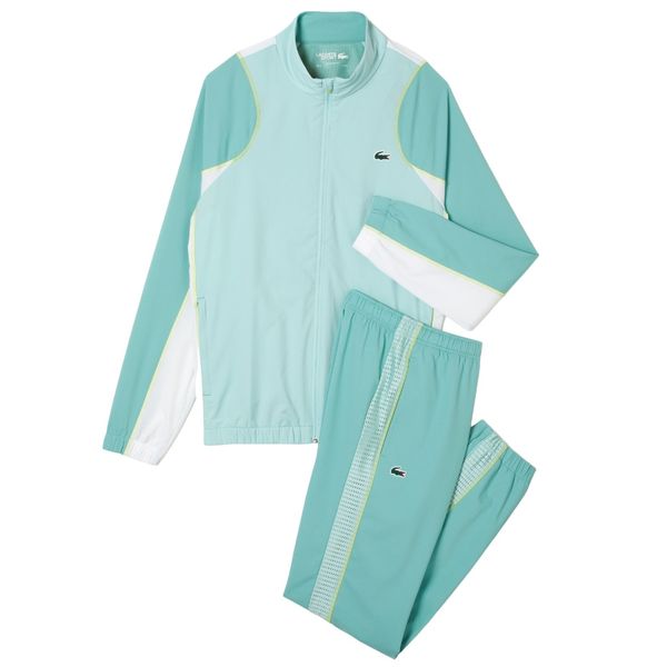 lacoste trainingspak mint