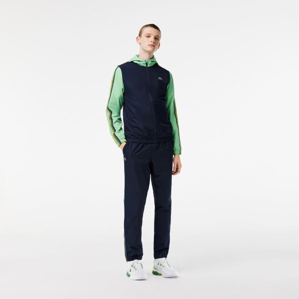 Lacoste Trainingspak Navy/Groen