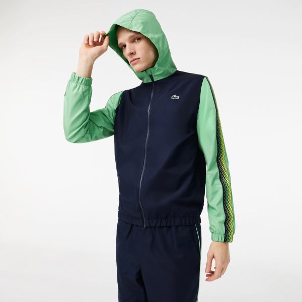 Lacoste Trainingspak Navy/Groen
