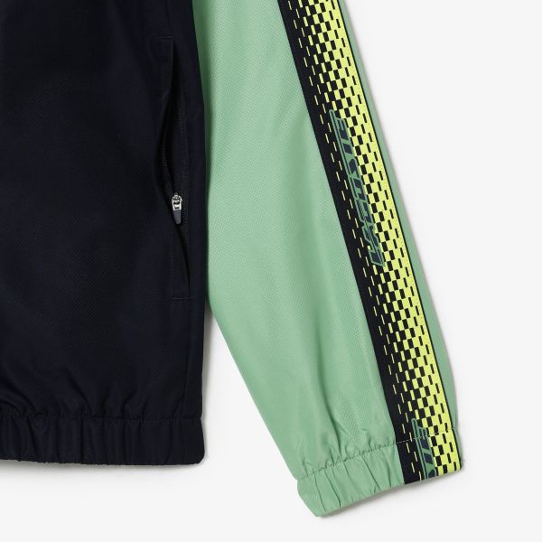 Lacoste Trainingspak Navy/Groen