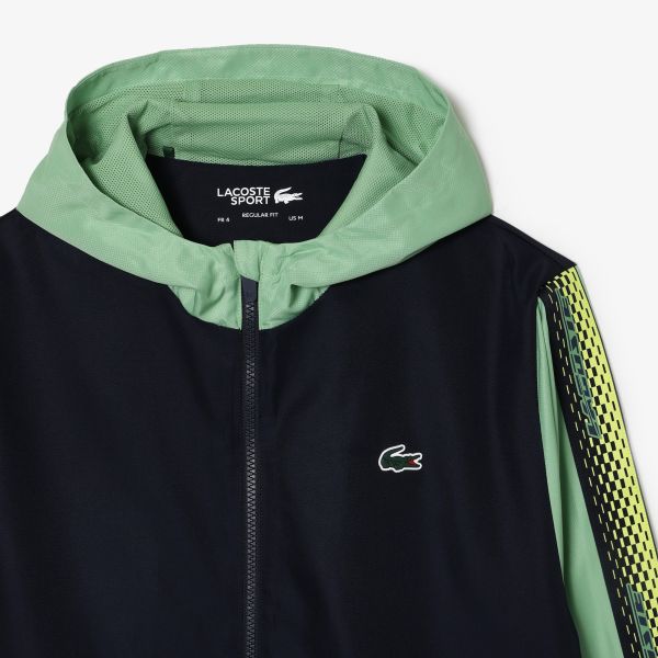 Lacoste Trainingspak Navy/Groen